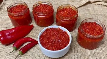 فلفل الهريسة التونسي: طريقة التحضير التقليدية لمذاق ناري ومميز